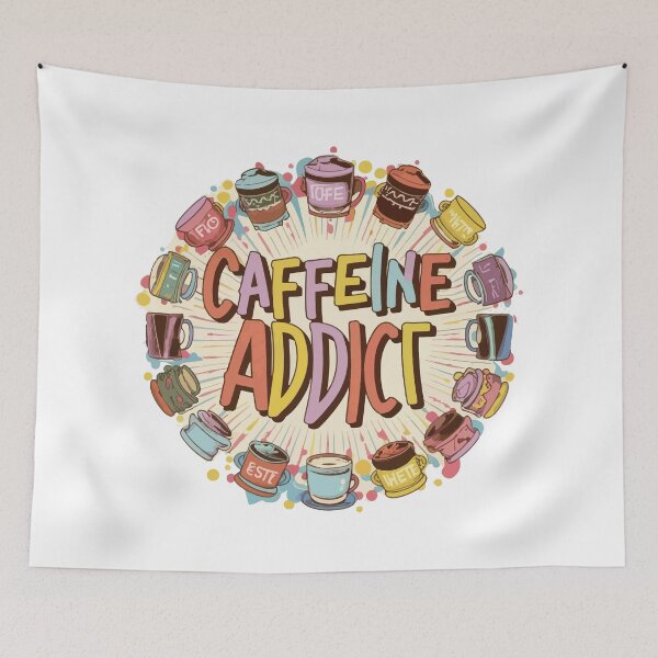 Item preview, Caffeine Addict designed and sold by Decor-Craft.