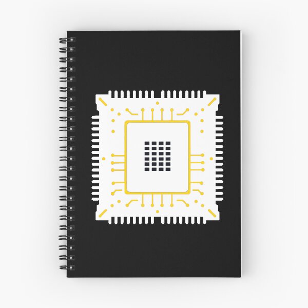 Item preview, Artistic Colourful CPU in White, Gold and Black designed and sold by Andrew Frelas.
