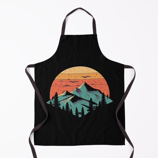 Item preview, Vintage colors sunset and sunset in the mountains designed and sold by desinganddecor.