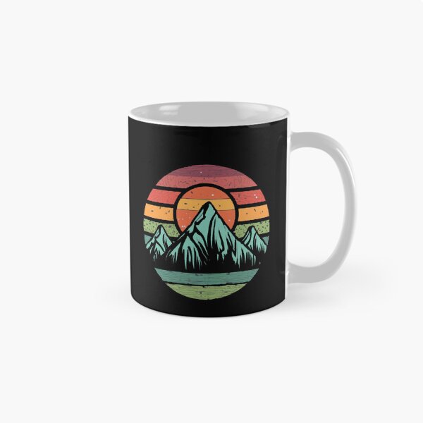 Item preview, Vintage colors sunset and sunset in the mountains designed and sold by desinganddecor.