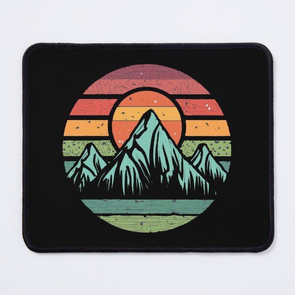 Item preview, Vintage colors sunset and sunset in the mountains designed and sold by desinganddecor.