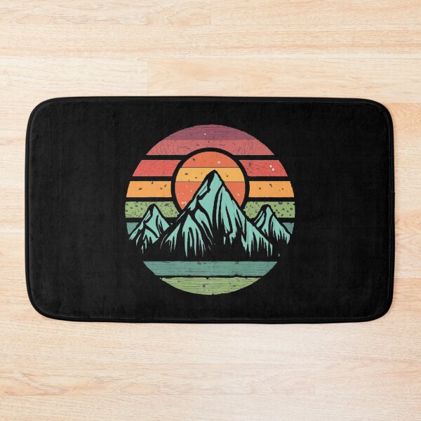 Item preview, Vintage colors sunset and sunset in the mountains designed and sold by desinganddecor.