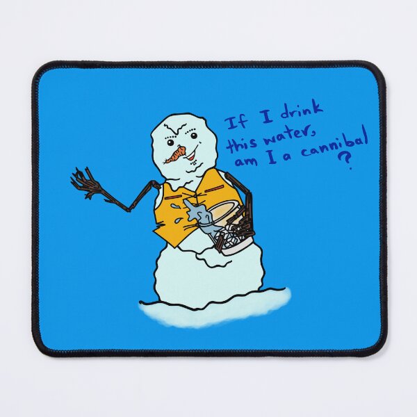 Item preview, Cannibal snowman? designed and sold by MickeyLaLa.
