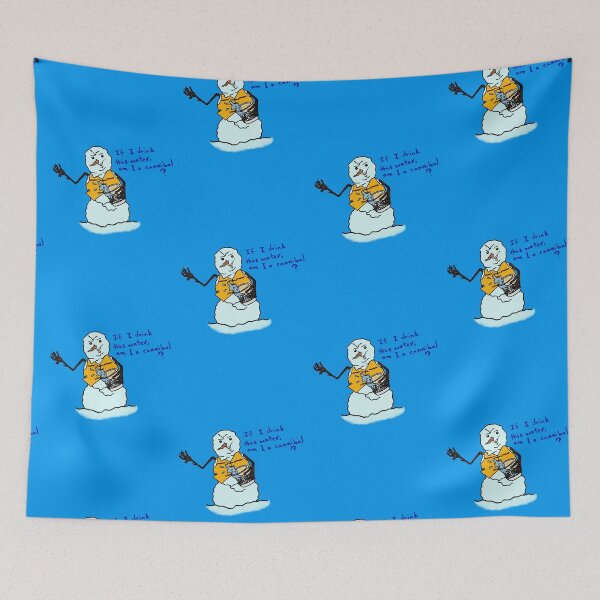 Item preview, Cannibal snowman? designed and sold by MickeyLaLa.