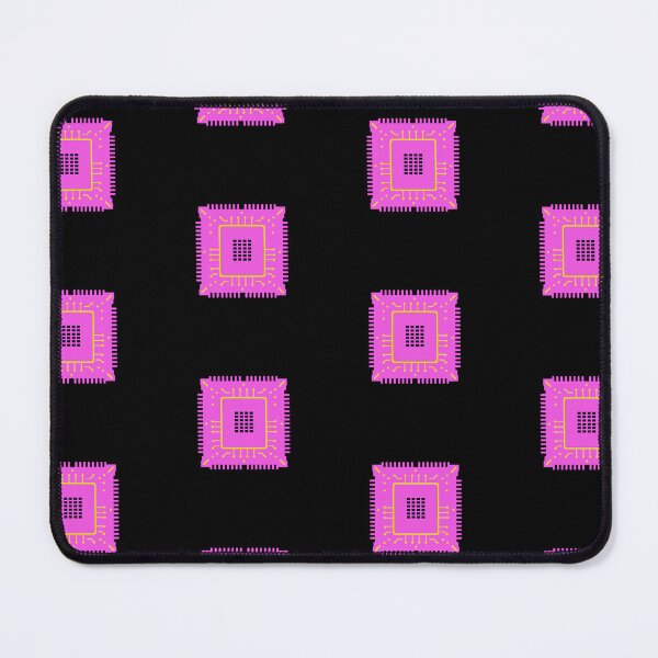 Item preview, Artistic Colourful CPU in Pink, Gold and Black designed and sold by Andrew Frelas.