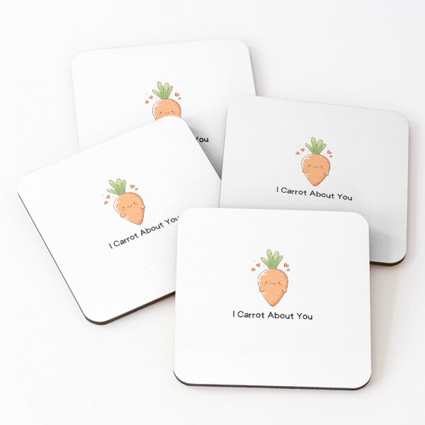 Item preview, Kawaii & Funny Carrot Puns  designed and sold by zeliche mohammed.