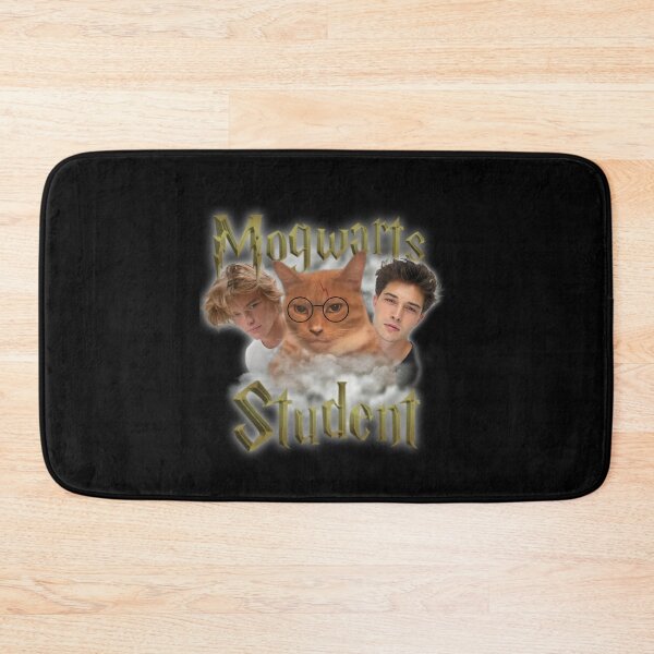 Item preview, Mogwarts Students. Viral Lookmaxxing Meme. Jordan Barett & Chico & Mewing Cat designed and sold by SillyMerchant.