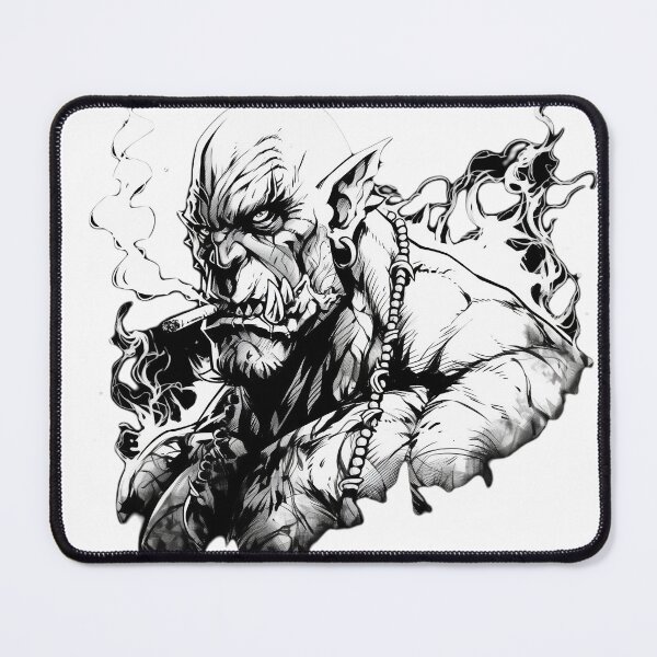 Item preview, Cool orcish gang leader designed and sold by GruumchsGoods.
