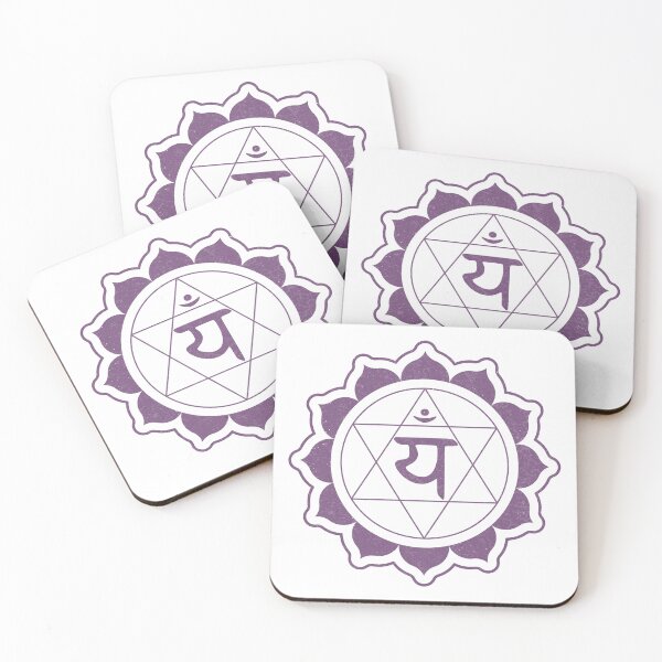 Item preview, Heart Chakra Mandala - Snow + Plum designed and sold by Irene Estelle.