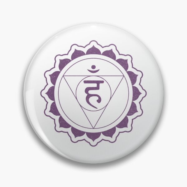Item preview, Throat Chakra Mandala - Snow + Plum designed and sold by Irene Estelle.
