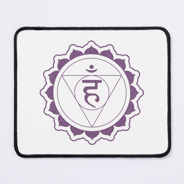Item preview, Throat Chakra Mandala - Snow + Plum designed and sold by Irene Estelle.