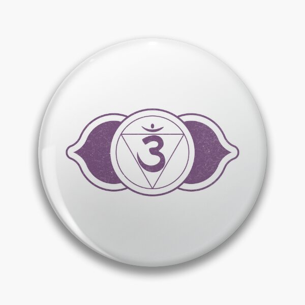 Item preview, Third Eye Chakra Mandala - Snow + Plum designed and sold by Irene Estelle.