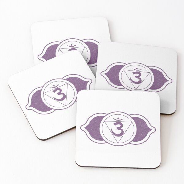 Item preview, Third Eye Chakra Mandala - Snow + Plum designed and sold by Irene Estelle.