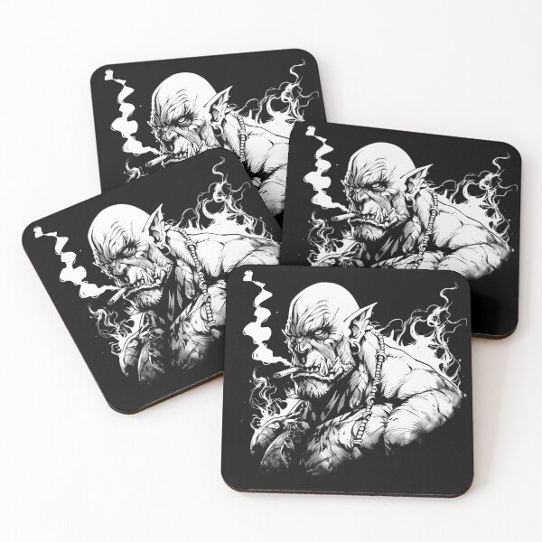 Item preview, Cool orcish gang leader designed and sold by GruumchsGoods.