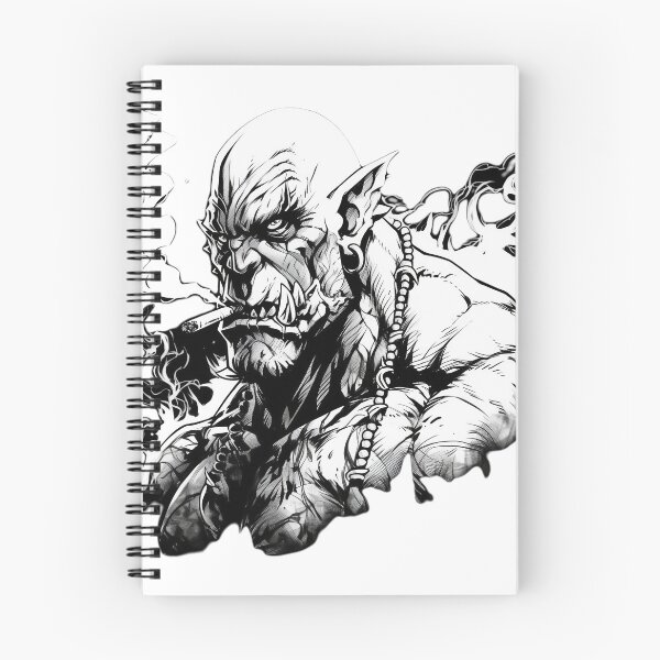 Item preview, Cool orcish gang leader designed and sold by GruumchsGoods.