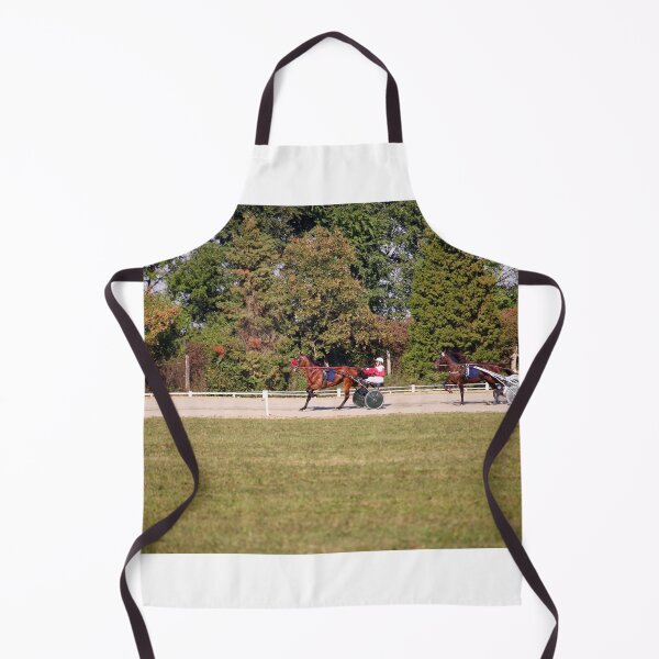Item preview, Horses trotter breed in motion on hippodrome designed and sold by goceris.