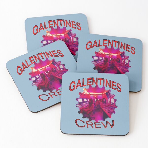 Item preview, The girl power Galentines crew submarine girls only crew designed and sold by sailorsam1805.