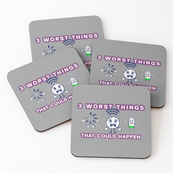 Item preview, Three worst things that could happen designed and sold by coyoteink.