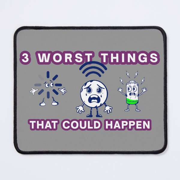 Item preview, Three worst things that could happen designed and sold by coyoteink.