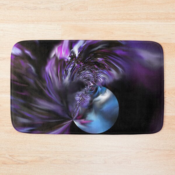 Item preview, small blue pearl on a purple drape designed and sold by Gabriel BOCQUAIRE.