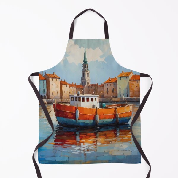 Item preview, Harbor Serenity: Reflections of a Coastal Town designed and sold by Vitalka-uk.