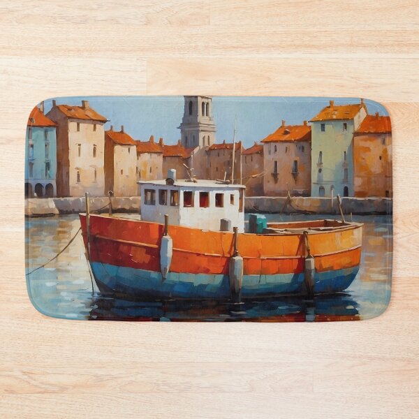 Item preview, Harbor Serenity: Reflections of a Coastal Town designed and sold by Vitalka-uk.