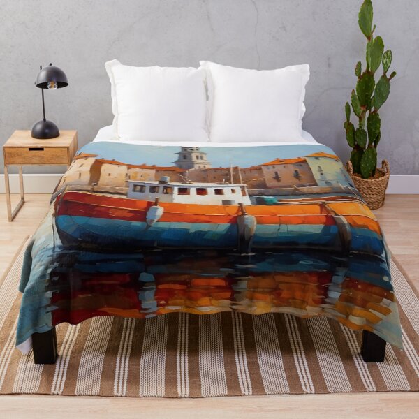 Item preview, Harbor Serenity: Reflections of a Coastal Town designed and sold by Vitalka-uk.