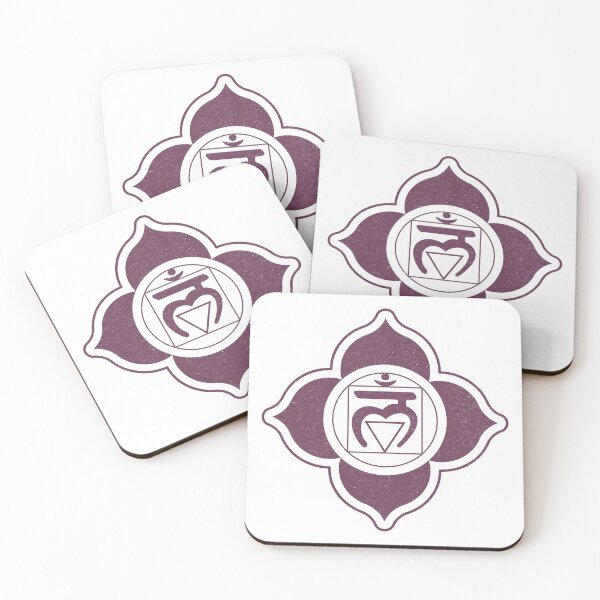 Item preview, Root Chakra Mandala - Snow + Beet designed and sold by Irene Estelle.