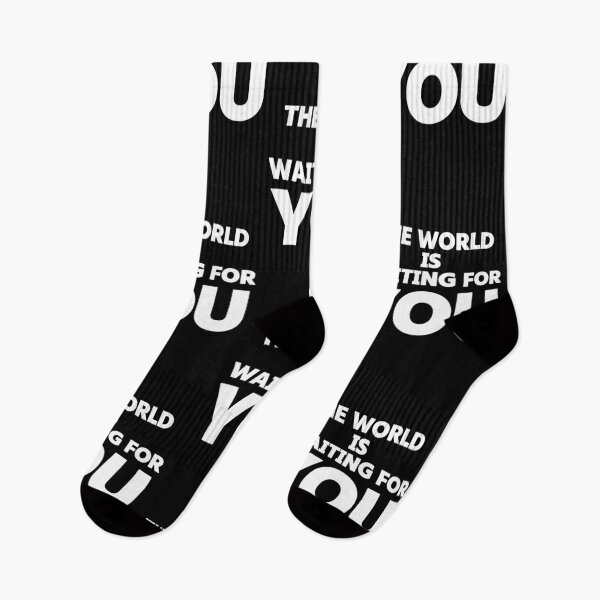 Item preview, The world is waiting for you - Motivation quote designed and sold by saikonomichi.