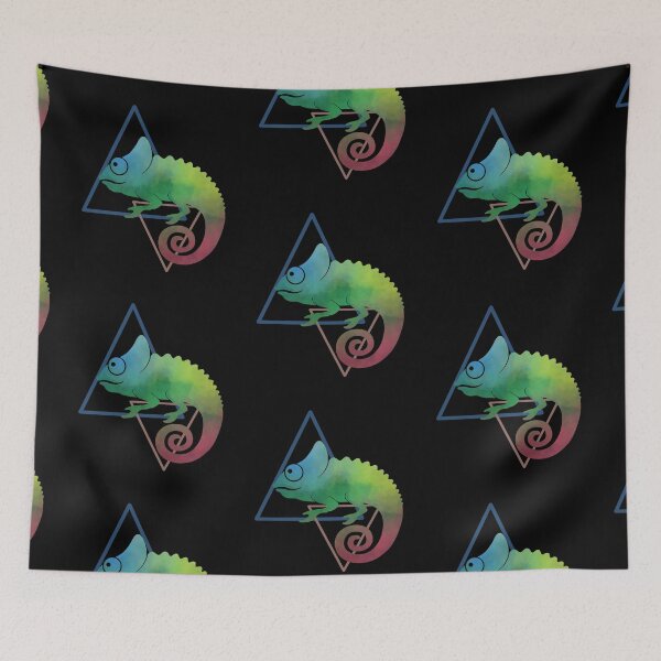Item preview, Chameleon colorful designed and sold by hemp3x.