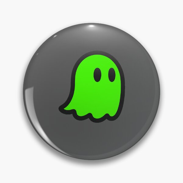 Item preview, Cartoon Ghost Artistic Green on Gray designed and sold by Andrew Frelas.