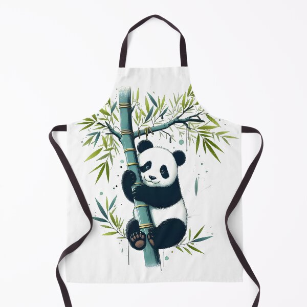 Item preview, Cute Panda on Bamboo Tree, Cute baby Panda designed and sold by TrueArtVibes.