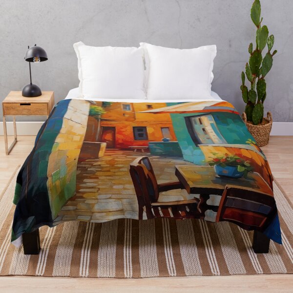 Item preview, Quiet Corner: A Mediterranean Alley designed and sold by Vitalka-uk.