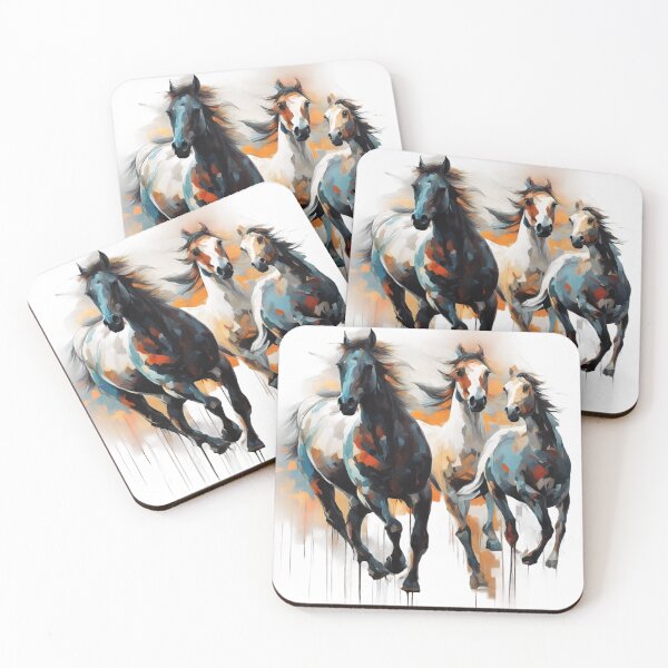 Item preview, three wild horses designed and sold by kiwiossi53.