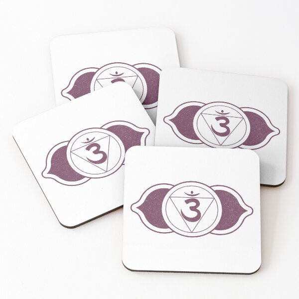 Item preview, Third Eye Chakra Mandala - Snow + Beet designed and sold by Irene Estelle.