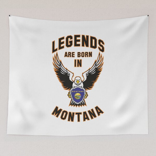 Item preview, Legends are born in Montana designed and sold by beloknet.