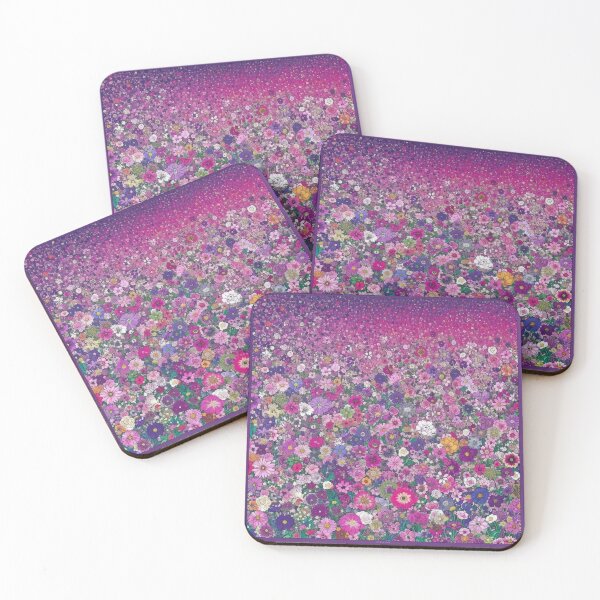 Item preview, Field of Purple Wildflowers designed and sold by kansaikate.