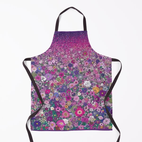 Item preview, Field of Purple Wildflowers designed and sold by kansaikate.