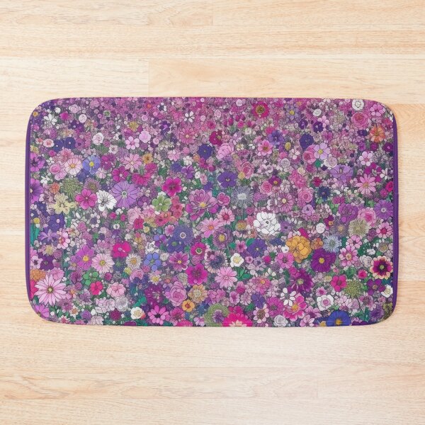 Item preview, Field of Purple Wildflowers designed and sold by kansaikate.
