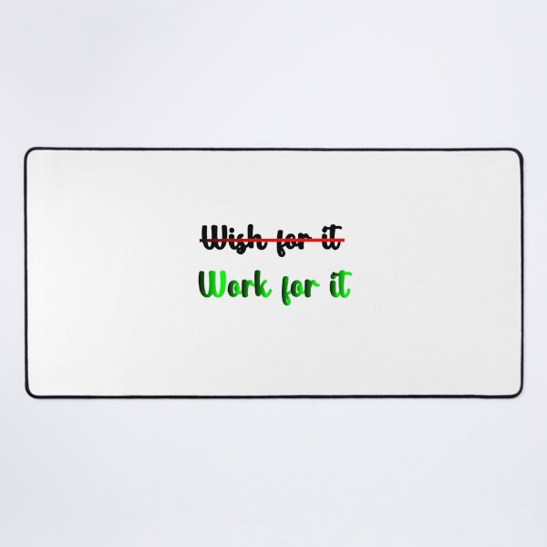Item preview, Wish Poster do not wish for it work for it designed and sold by AMK-artworld.