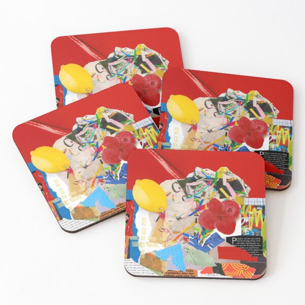 Item preview, Colorful Collage designed and sold by Swooncake Press.