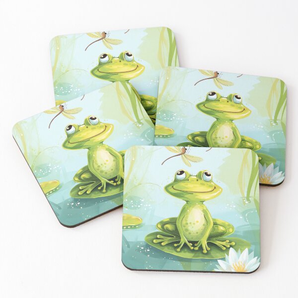 Item preview, Playful Pond Friends designed and sold by cute-animals99.