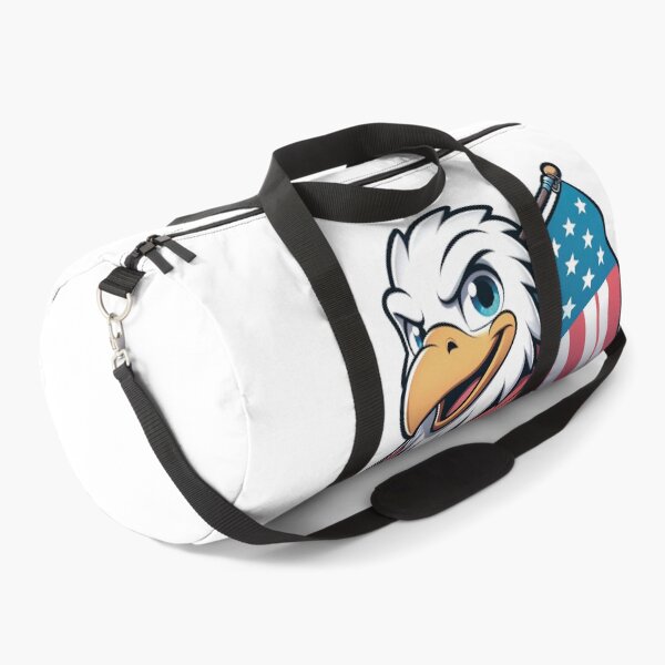 Item preview, Proud American Bald Eagle with American Flag  designed and sold by irek07.