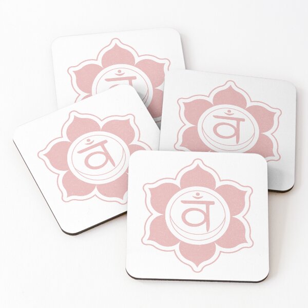 Item preview, Sacral Chakra Mandala - Snow + Rose designed and sold by Irene Estelle.