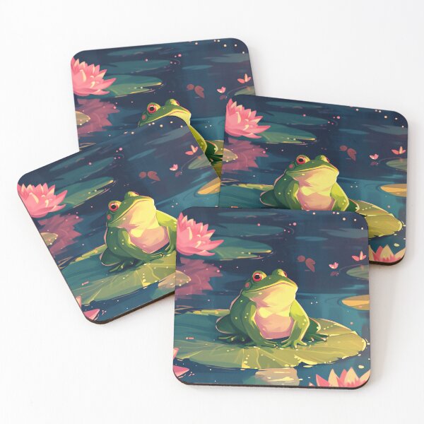 Item preview, Whimsical Lily Pond designed and sold by cute-animals99.