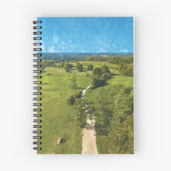 Item preview, View over Franconian Switzerland in watercolor designed and sold by Intermundium.