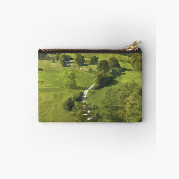 Item preview, View over Franconian Switzerland in watercolor designed and sold by Intermundium.