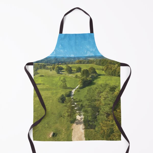 Item preview, View over Franconian Switzerland in watercolor designed and sold by Intermundium.