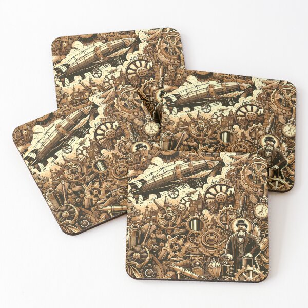 Item preview, Victorian Futurism: An Intricate Steampunk Odyssey designed and sold by M-ormin.