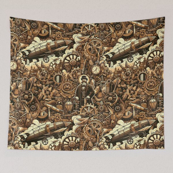 Item preview, Victorian Futurism: An Intricate Steampunk Odyssey designed and sold by M-ormin.